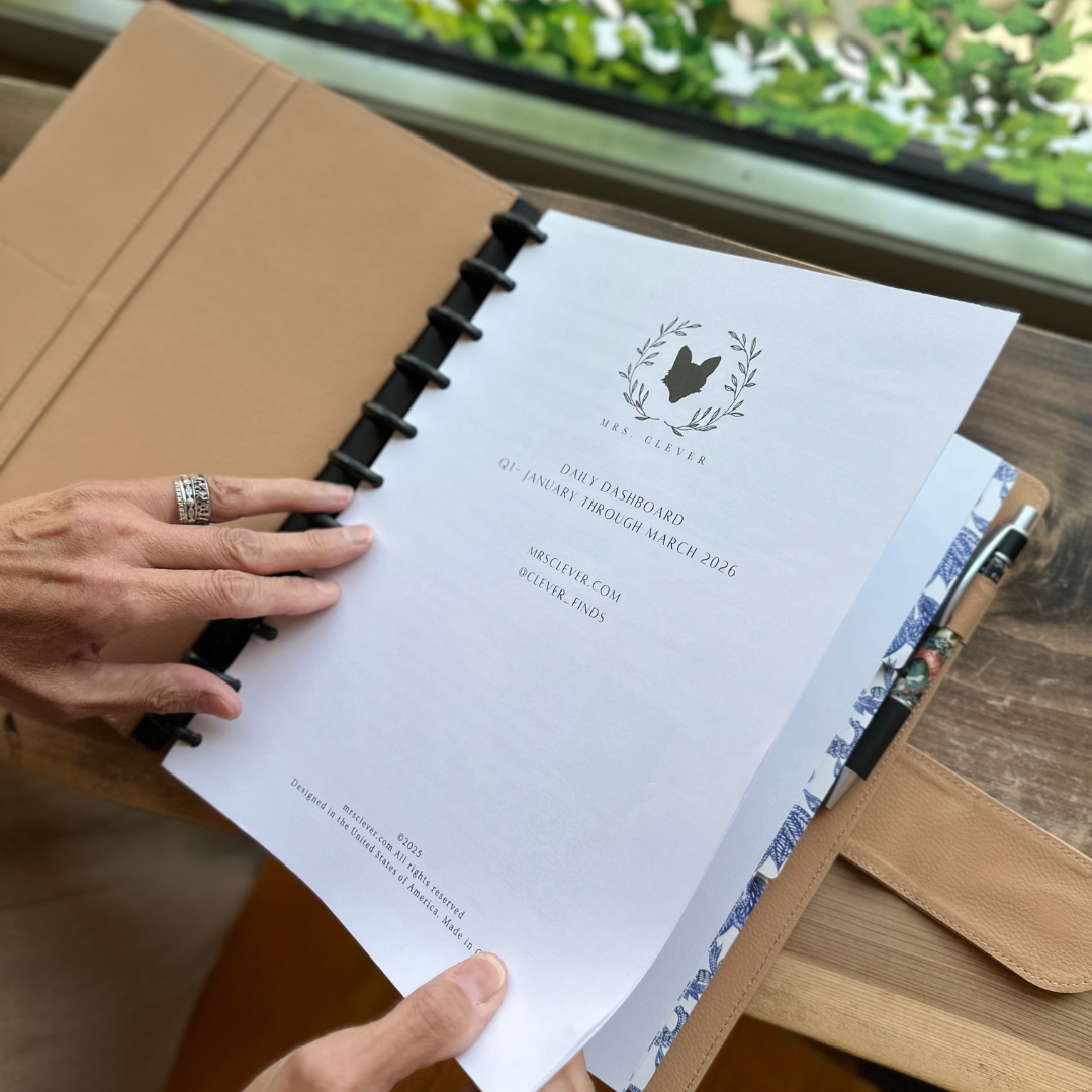 2026 Quarterly Subscription Box- Daily Dashboard Planner