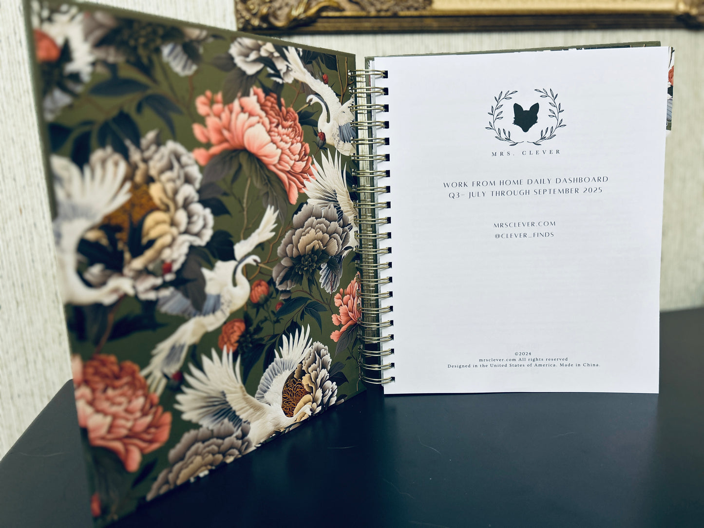 The Daily Dashboard- Dated Quarterly Day Planner