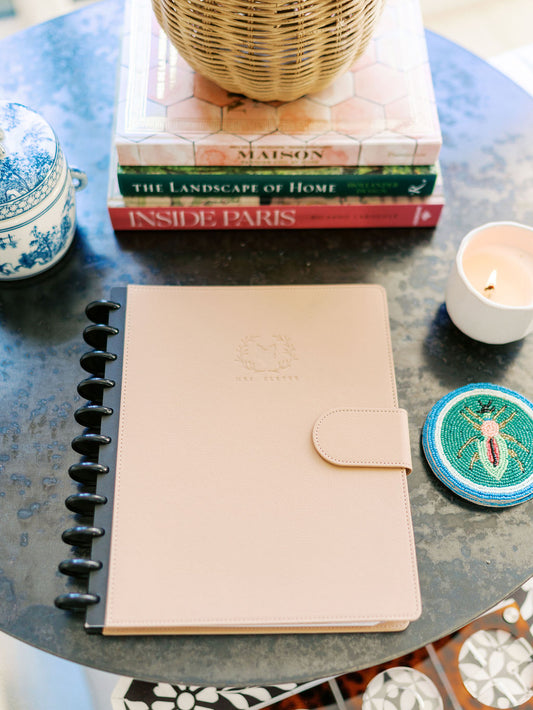 Letter-Sized Discbound Cover – Camel Faux Leather