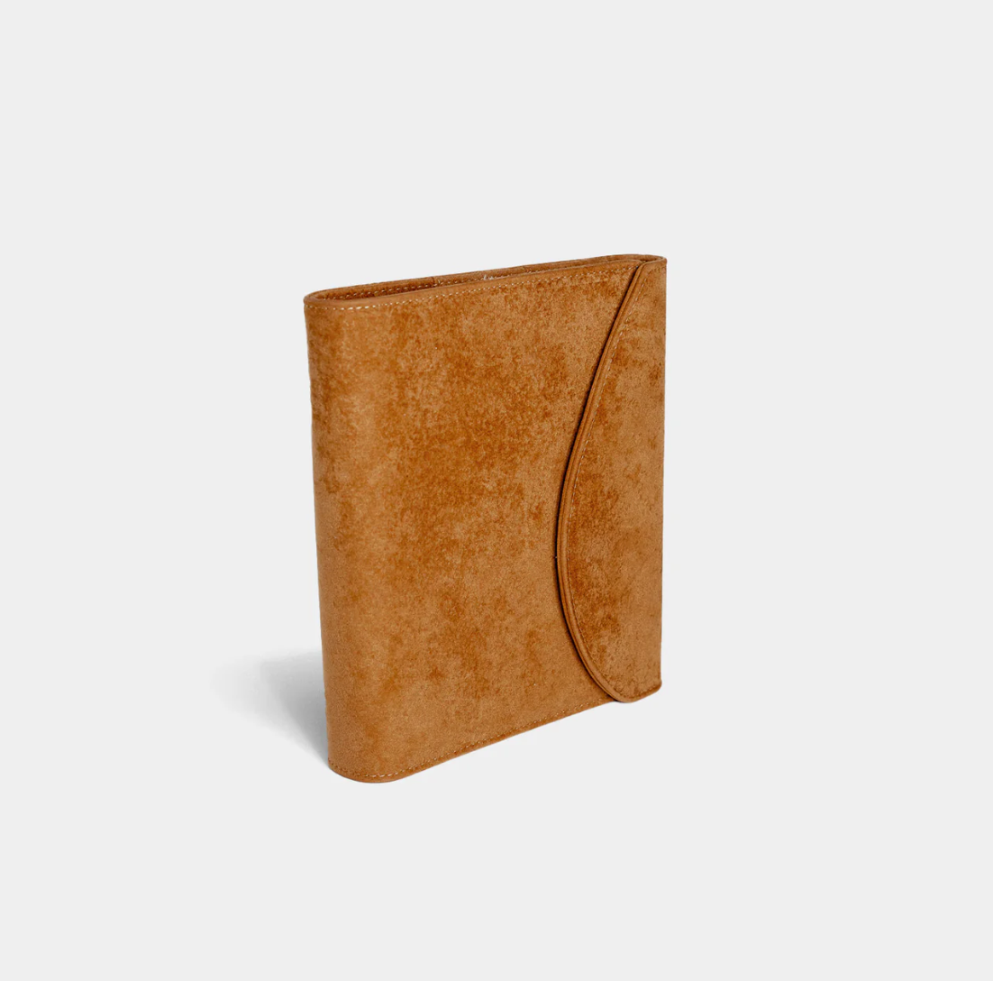 A5 Binder (6-Ring) Teddy Suede