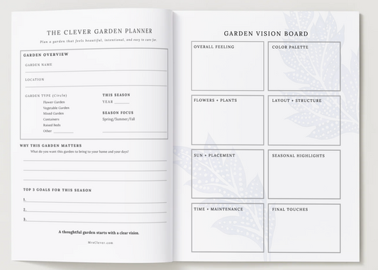 Garden Planner Insert- Letter Size, Discbound