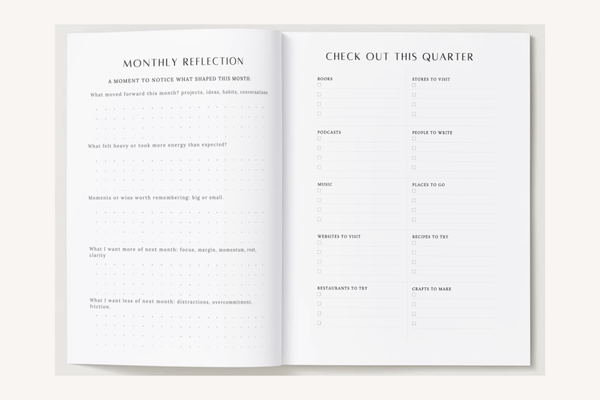Printable: Daily Dashboard - Journaler's Edition - Undated