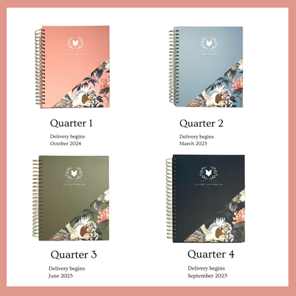 The 2025 Daily Dashboard- Dated Quarterly Day Planner- Single Volumes and Subscriptions