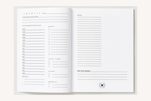 Printable: Daily Dashboard - Journaler's Edition - Undated