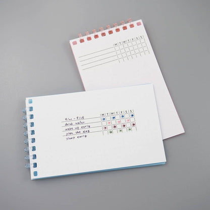 Weekly Habit Tracker Writable Washi Stickers