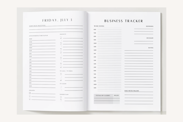 Printable: Daily Dashboard - Business + Home Edition -Q3 (July-September 2026) Digital Download