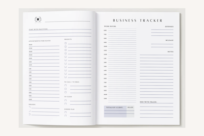 Printable: Daily Dashboard - Business + Home Edition - Undated