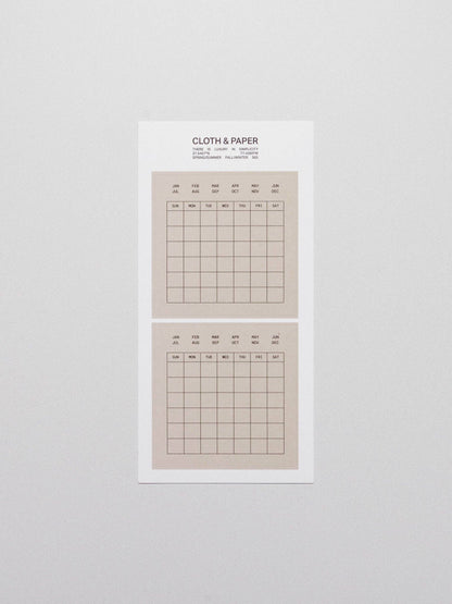 Label Planner Stickers | Calendar