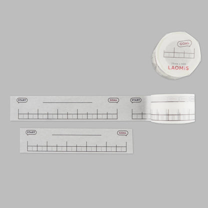 Goal Progress Writable Washi Tape