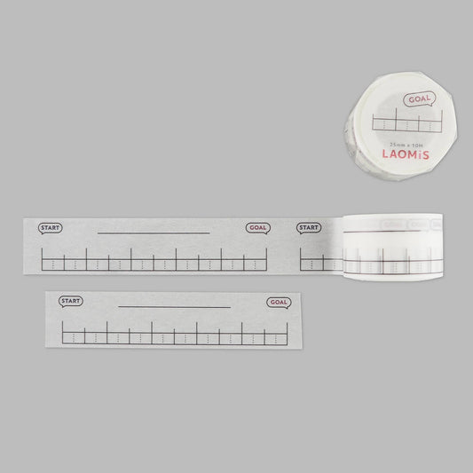 Goal Progress Writable Washi Tape