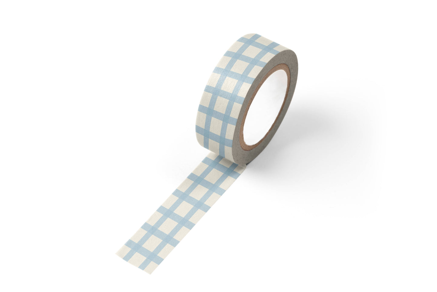 Sky Blue Gingham Washi Tape