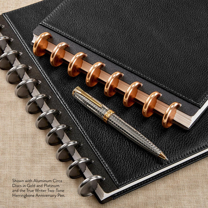 Levenger Bomber Jacket Circa Discbound Notebook