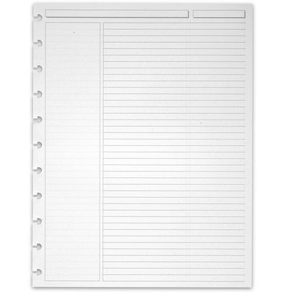 Levenger Circa Annotation 1/4" Ruled Discbound Refill (300 sheets)