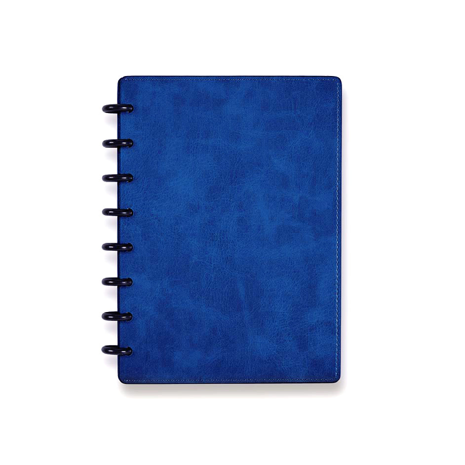 Levenger Circa Smooth Sliver Discbound Notebook with Pockets
