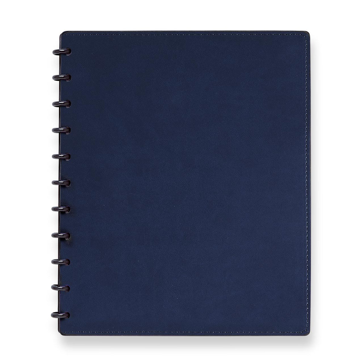 Levenger Circa Smooth Sliver Discbound Notebook with Pockets