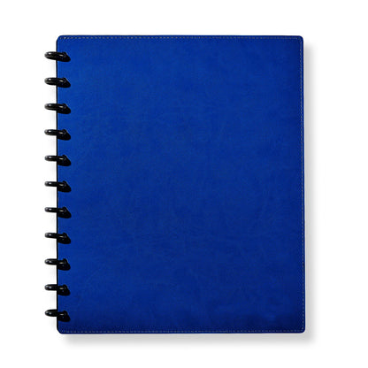 Levenger Circa Smooth Sliver Discbound Notebook with Pockets