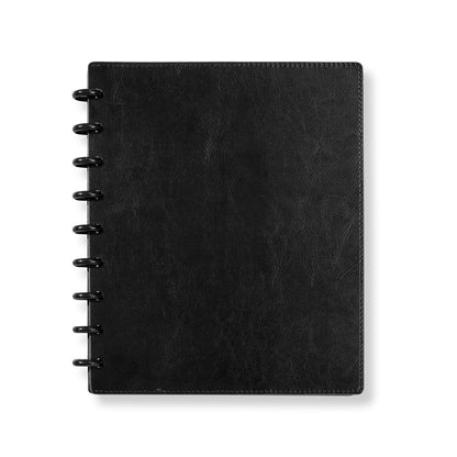 Levenger Circa Smooth Sliver Discbound Notebook with Pockets