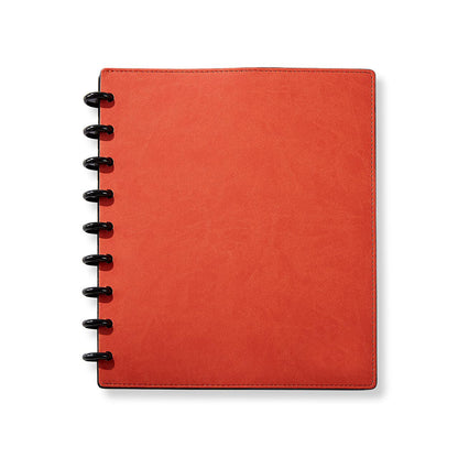 Levenger Circa Smooth Sliver Discbound Notebook with Pockets