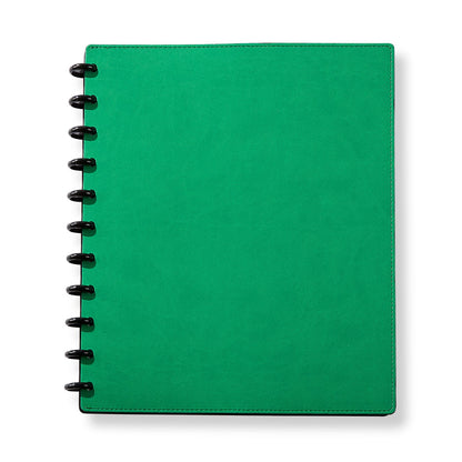 Levenger Circa Smooth Sliver Discbound Notebook with Pockets