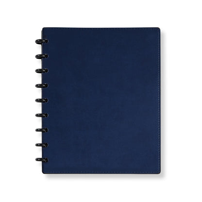 Levenger Circa Smooth Sliver Discbound Notebook with Pockets