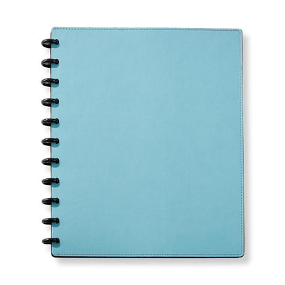 Levenger Circa Smooth Sliver Discbound Notebook with Pockets