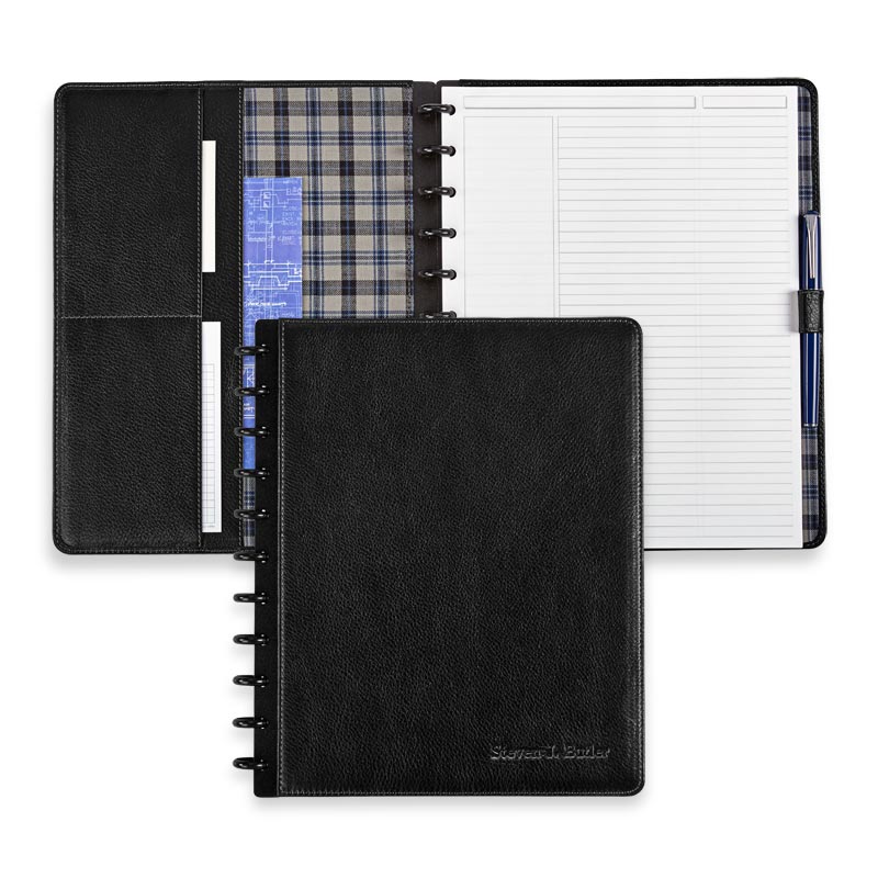 Levenger Bomber Jacket Circa Discbound Notebook