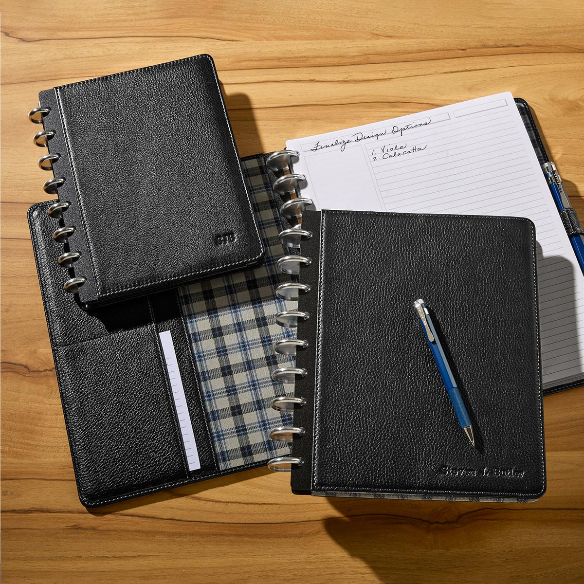 Levenger Bomber Jacket Circa Discbound Notebook