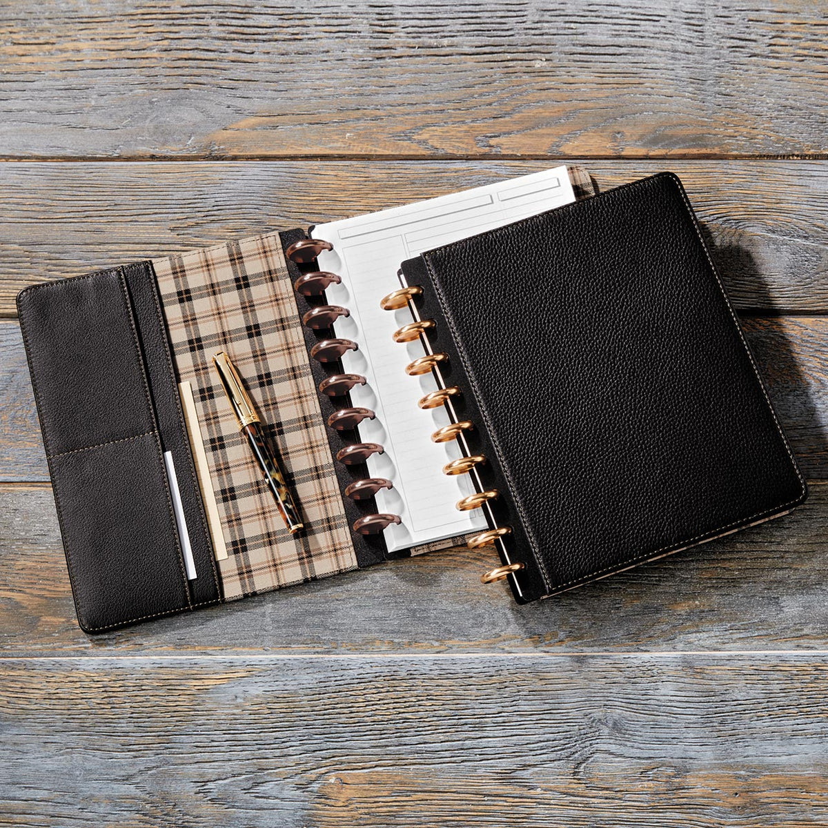 Levenger Bomber Jacket Circa Discbound Notebook