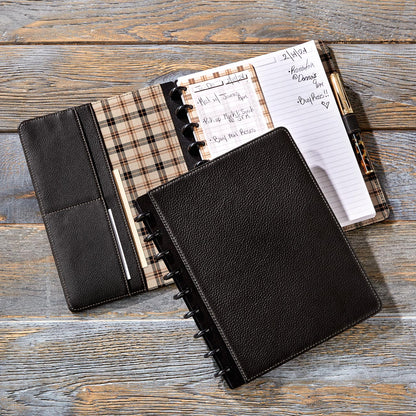 Levenger Bomber Jacket Circa Discbound Notebook