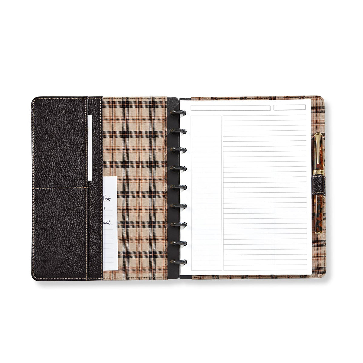 Levenger Bomber Jacket Circa Discbound Notebook
