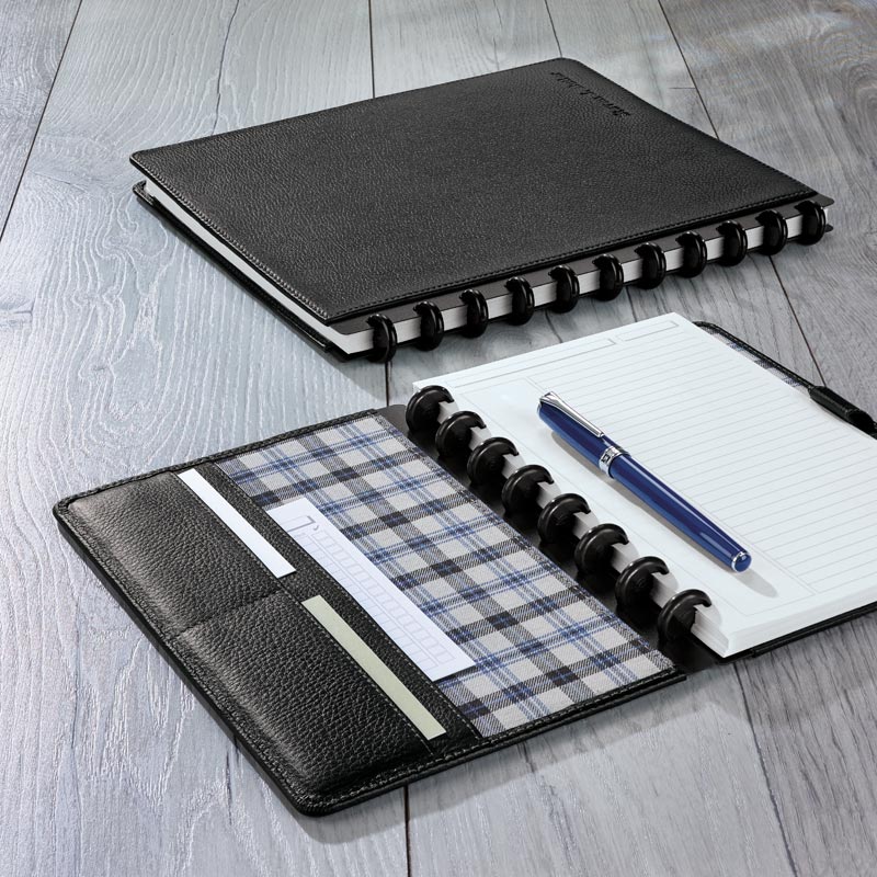 Levenger Bomber Jacket Circa Discbound Notebook
