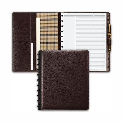 Levenger Bomber Jacket Circa Discbound Notebook