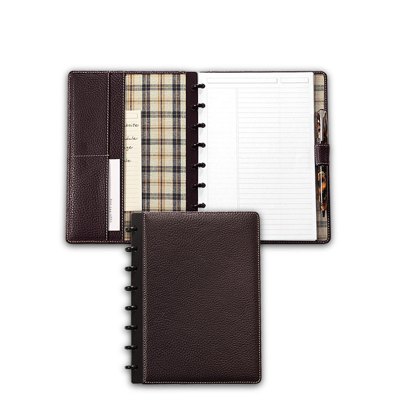 Levenger Bomber Jacket Circa Discbound Notebook