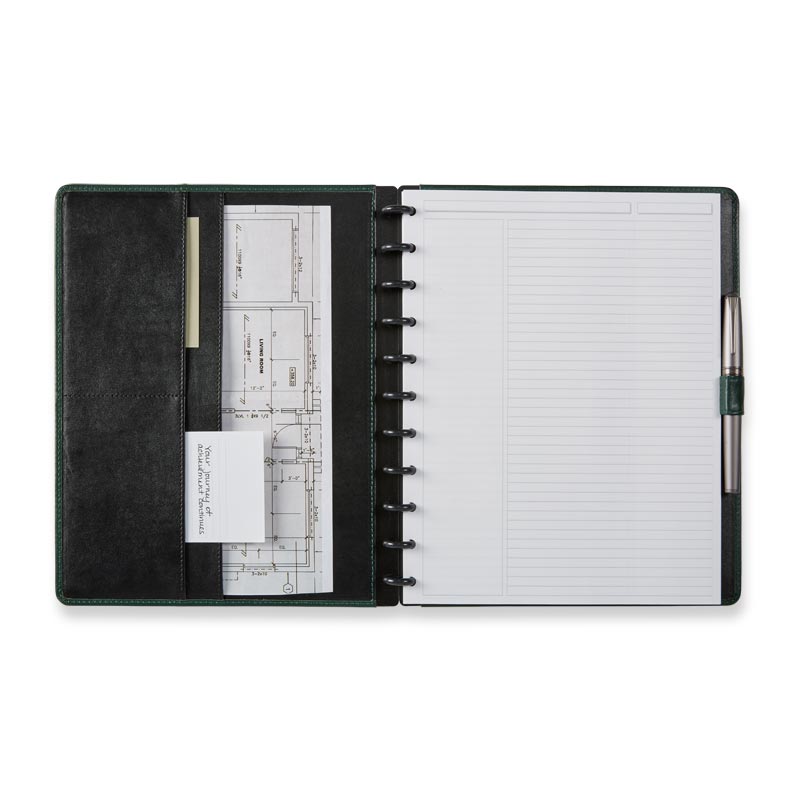 Levenger Circa® Original Leather Discbound Notebook