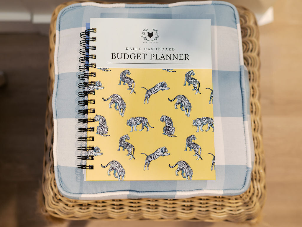 Undated Budget Planner | Spiral-Bound Finance Companion