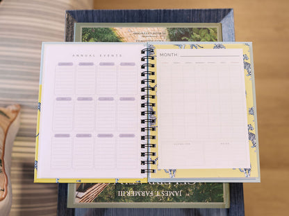 Undated Budget Planner | Spiral-Bound Finance Companion