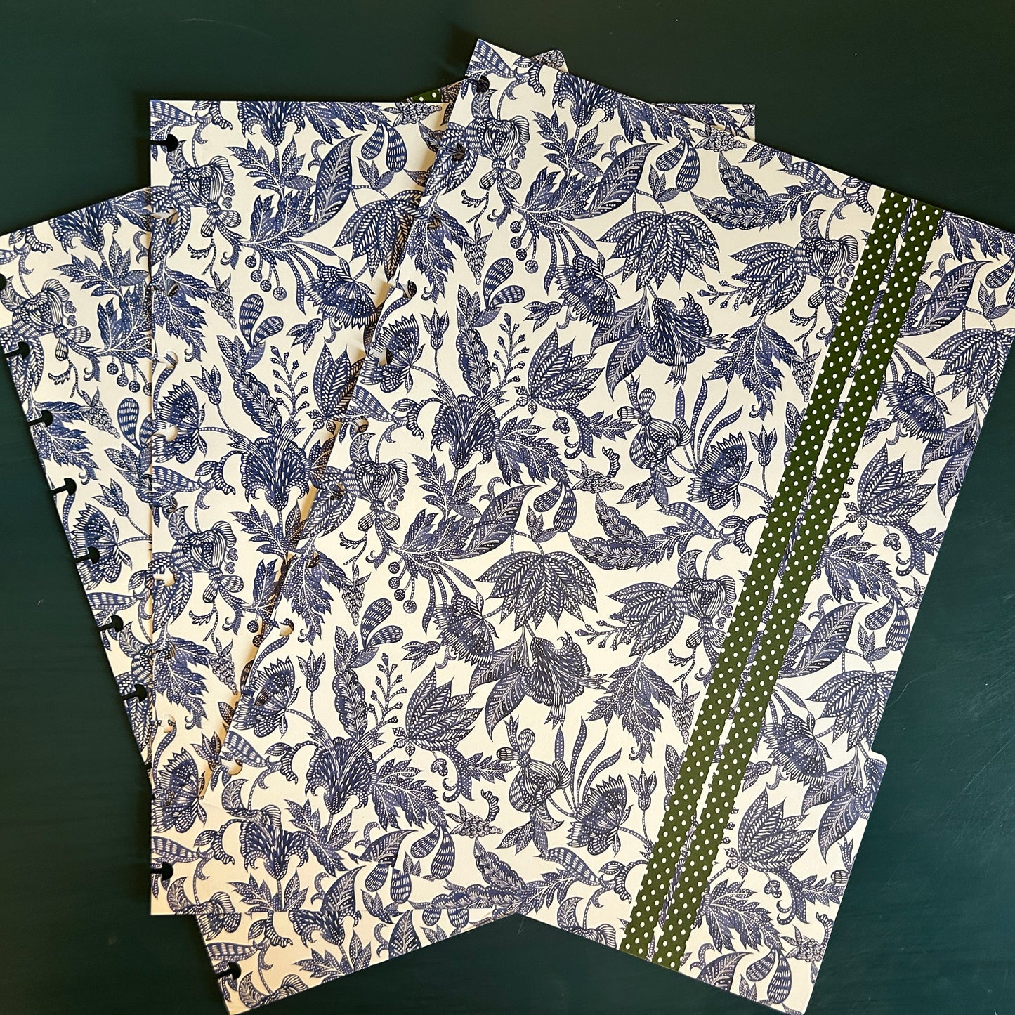 Tab Divider Set for Letter Sized, Discbound Daily Dashboard