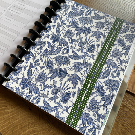 Tab Divider Set for Letter Sized, Discbound Daily Dashboard