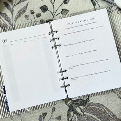 Daily Dashboard Planner- Journaler's Edition - Undated