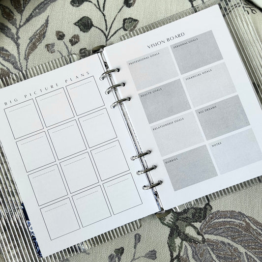 Daily Dashboard Planner- Journaler's Edition - Undated
