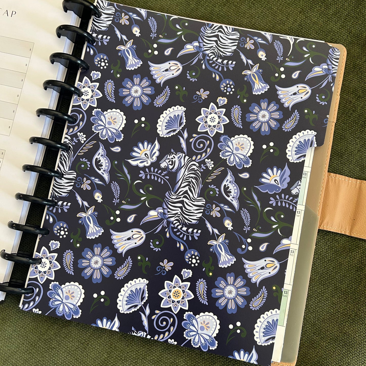 Tab Divider Set for Letter Sized, Discbound: Grand Savannah