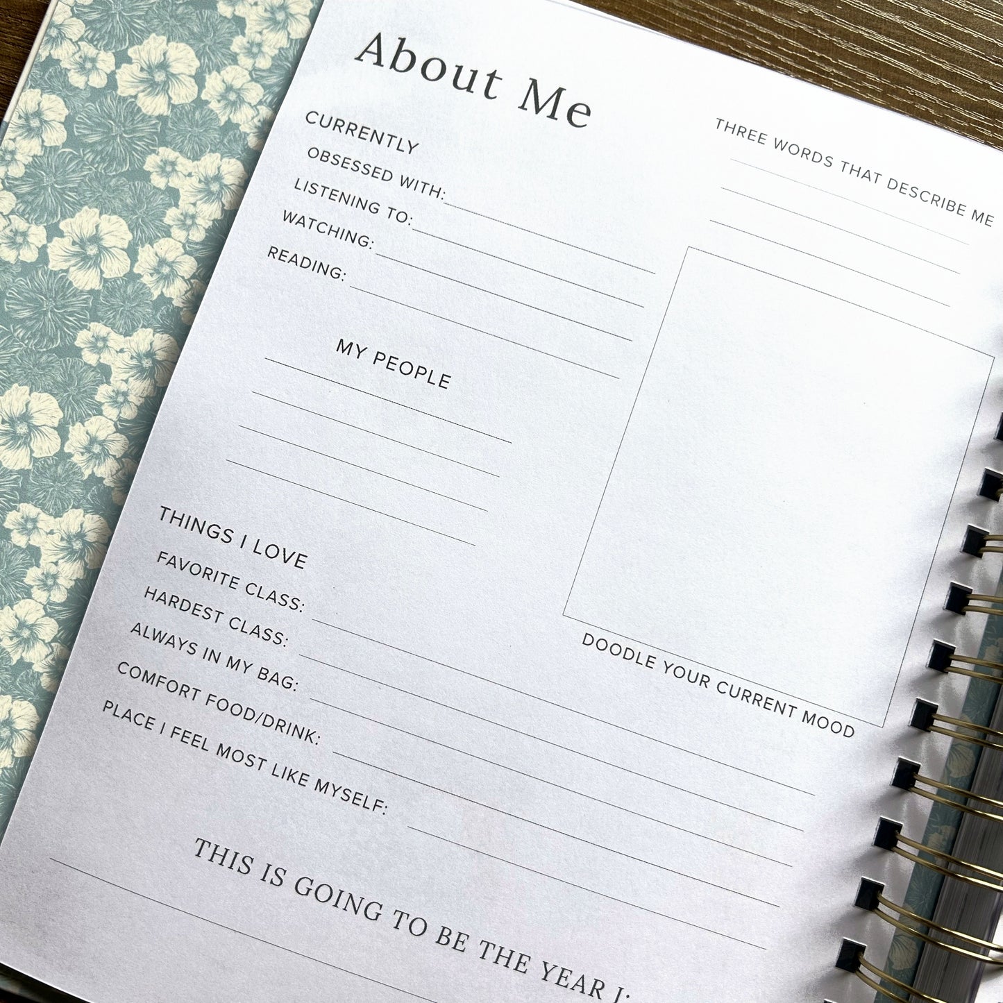 Pre-Order: Weekly Dashboard Student Planner: August 2026- July 2027
