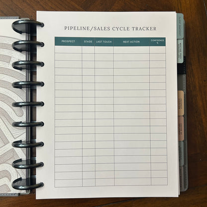Daily Dashboard Planner: Financial Advisor Edition