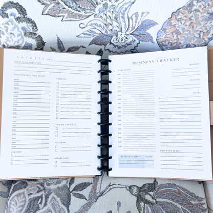 Daily Dashboard - Business + Home Edition - Letter Size- Undated