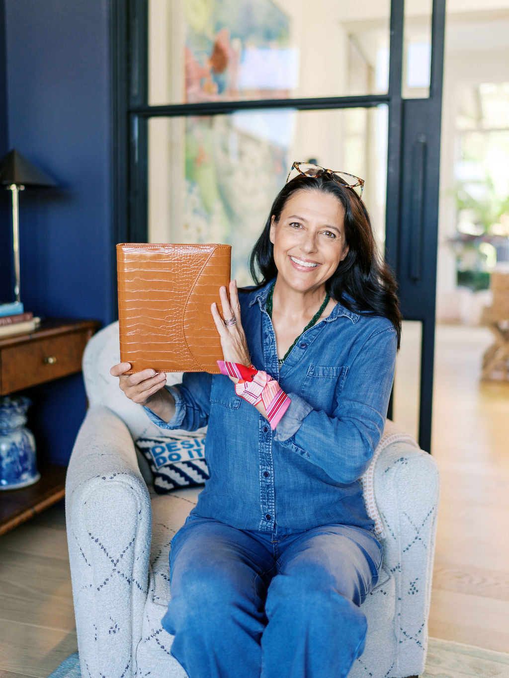 Croc A5 Binder (6-Ring) Caramel