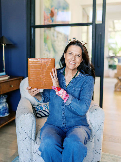 Croc A5 Binder (6-Ring) Caramel