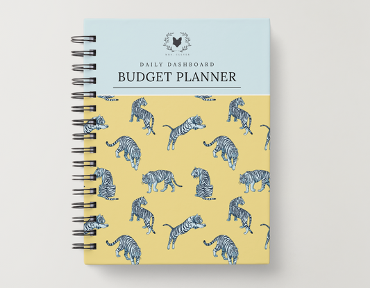 Undated Budget Planner | Spiral-Bound Finance Companion