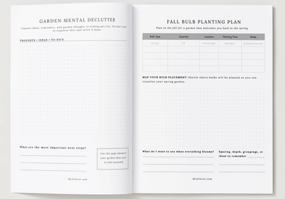 Garden Planner Insert- Letter Size - (Digital Download)