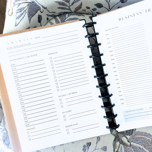 Daily Dashboard - Business + Home Edition - Letter Size- Undated