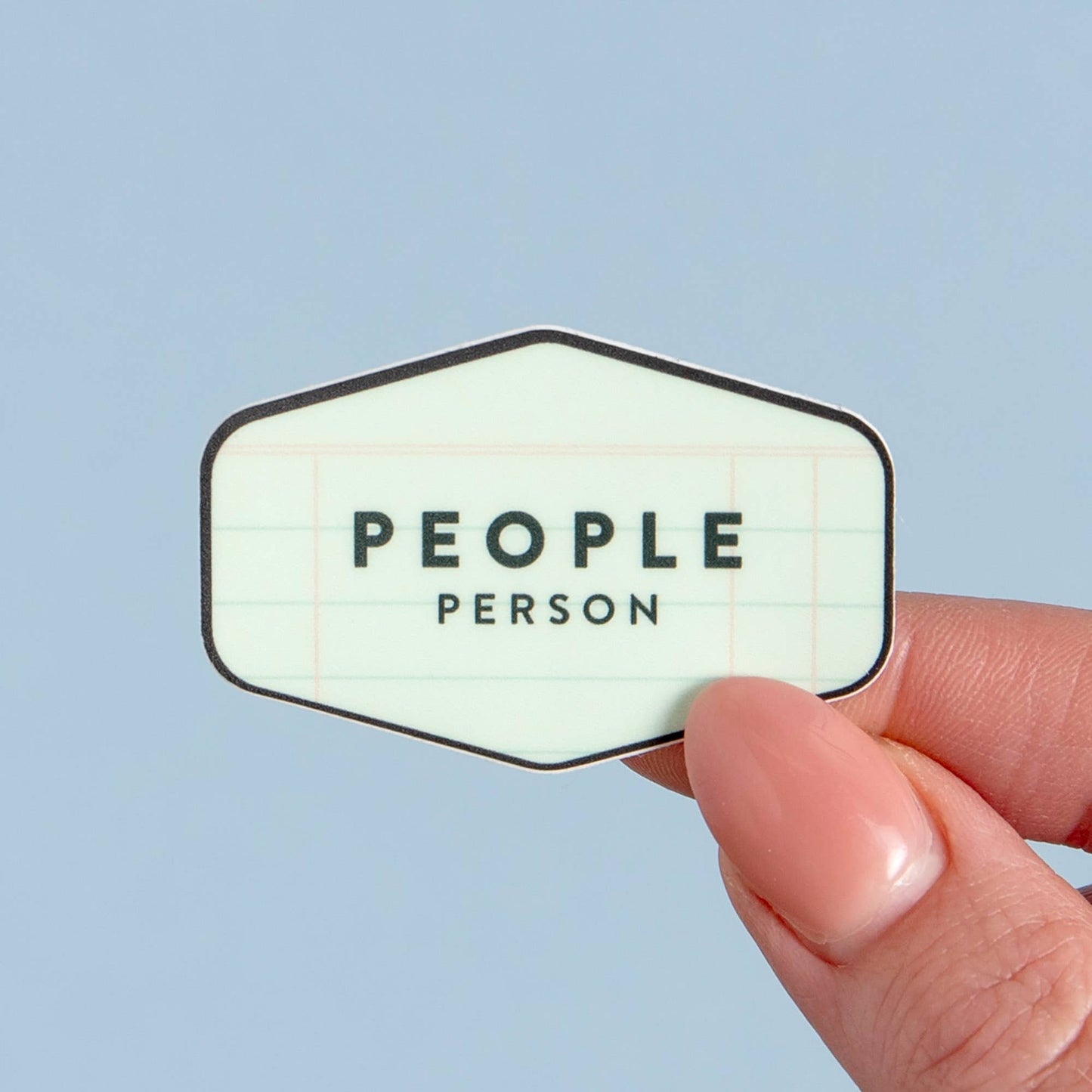 People Person Decal Sticker